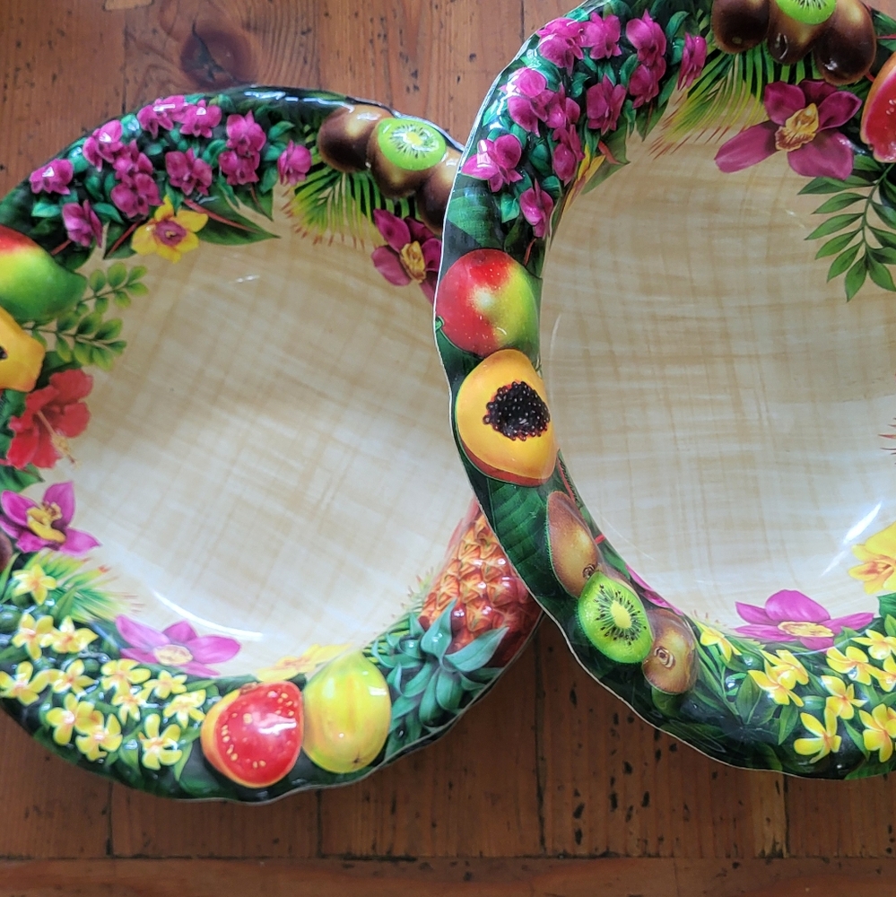 Heavy Weight Plastic Catering Serving Bowls